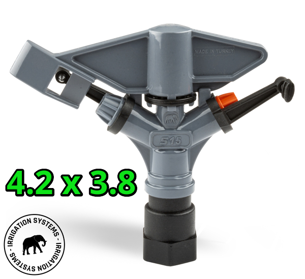 Спринклер импульсный 4.2 х 3.8 SER-15-SHORT (1)