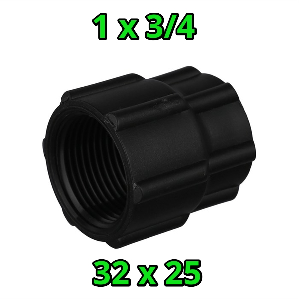 Муфта переходная 1 х 3/4 (32 х 25) SERDRIP